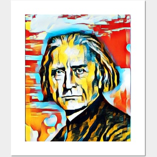 Franz Liszt Abstract Portrait | Franz Liszt Artwork 2 Posters and Art